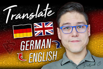 translate german and english general texts