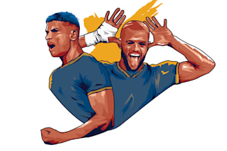 draw you into a cartoon illustration