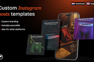 create branded social media templates your brand
