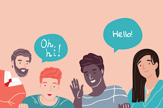 tener conversaciones en ingles