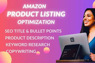 write amazon listing optimization SEO fba product description copywriting