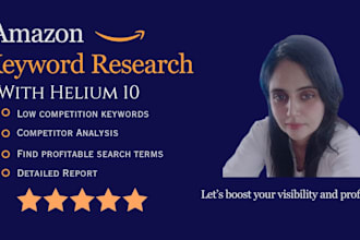 do best amazon keyword research with helium 10