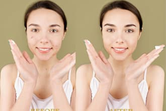 do portrait photo retouching and editing in photoshop