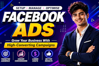 setup fb ads and run facebook ads campaign and instagram ads manager