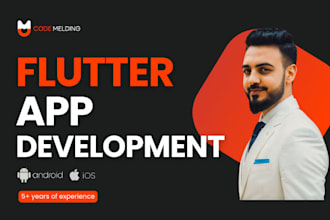 create flutter app android and ios app development flutter app development