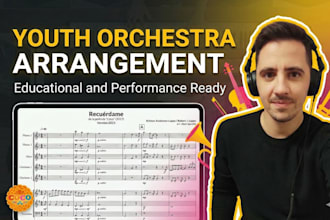 arrange your music for string or school orchestra