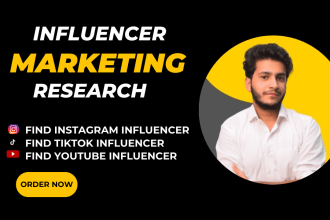 find best instagram, youtube, tiktok influencers list for marketing