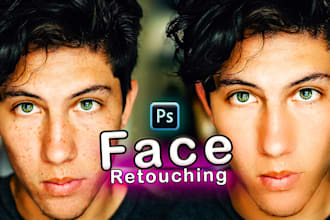retouch your face to look smooth, clean, and natural