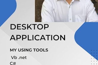 develop desktop applications using vb dot net and sql server