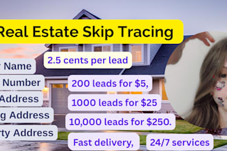 do real estate skip tracing