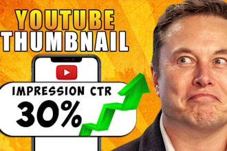 design viral clickbait and attractive youtube thumbnails
