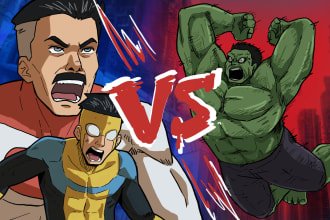 draw custom art thumbnail for youtube