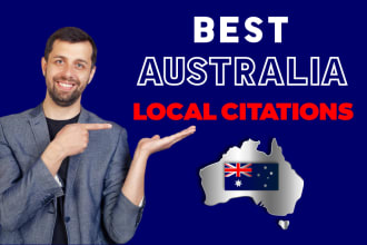 create top australia local citations for local SEO