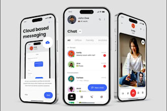 develop chat app, video chat, dating app, social media app, match making app