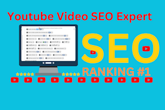 be your youtube video SEO expert