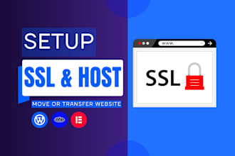 move or transfer your website with SSL setup to new host or domain