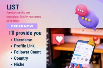 find the best instagram, tiktok, and youtube influencer list