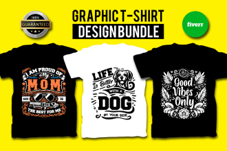 do unique typography bulk, custom t shirt design