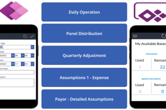 develop powerapps, power automate flow and sharepoint lists