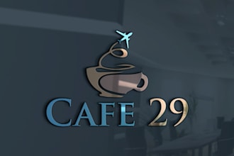 do a luxury food and drink logo with unique concepts