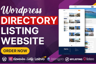 make a wordpress listing website directory marketplace ecommerce