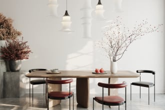 do realistic 3d modeling and lifestyle rendering for furniture products