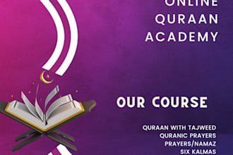 be teach quran with tajweed and arabic teacher