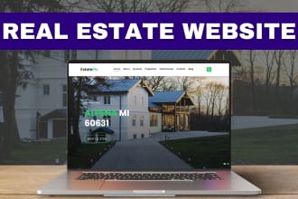 design realtor, agent, real estate website in wordpress with idx mls
