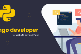 develop python django web applications and scripts