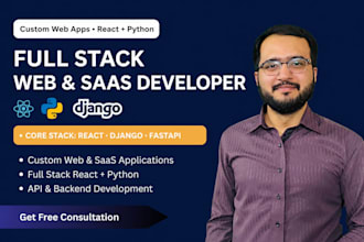 be saas developer, ai web application development full stack web developer