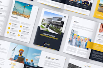 write and design professional company profile