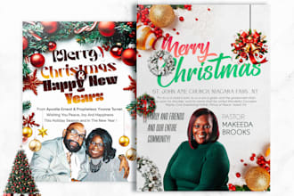top notch, unique church event flyer within 3hours