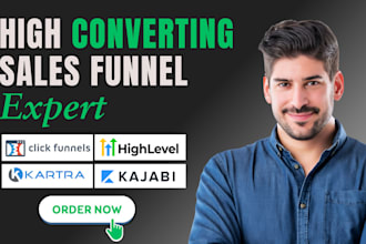build unbounce landing page, kartra, gohilevel, systeme io, unbounce sales page