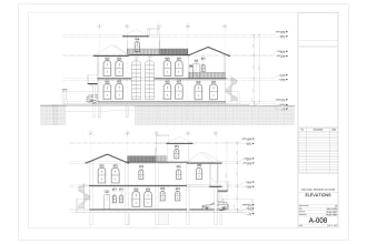 design front elevation and floor plan of your building and villa