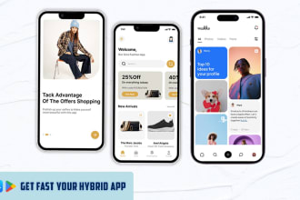 develop fast your hybrid mobile applications