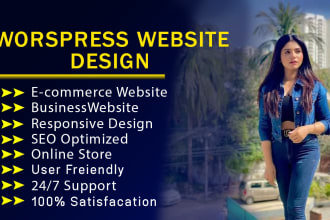 design, redesign or revamp wordpress website with elementor pro
