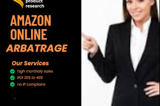 do amazon online arbitrage product research for USA fba fbm