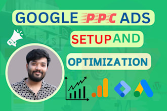 manage optimize and setup google ads adwords PPC campaign for ecommerce