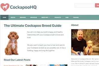 publish your article as a guest post on a dog blog
