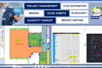 do quantity takeoff and cost estimation of projects