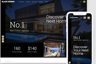 do real estate agency website design