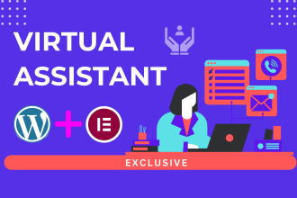 be your wordpress virtual assistant or website personal va