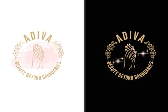 do luxury modern minimalist elegant initial letter monogram clothing logo design