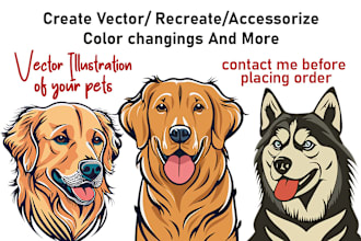 create pets t shirt designs like dogs cats birds etc