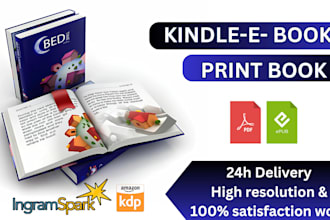 do format paperback and ebook professionaly