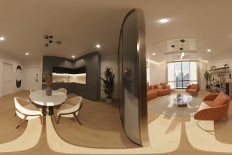 create an immersive experience with 360 renders