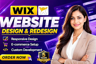 build wix website design, wix website redesign, wix ecommerce, wix website