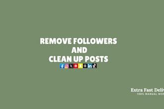 unfollow instagram twitter tiktok following