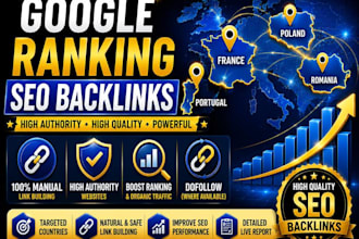 do high quality da google ranking france portugal poland romanian SEO backlinks