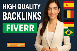 build high da authority top ranking spanish belgium germany brazil SEO backlinks